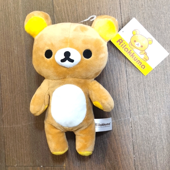 9" Rilakkuma San-X Original Plush Small Stuffed Animal Toy NWT - Picture 1 of 9